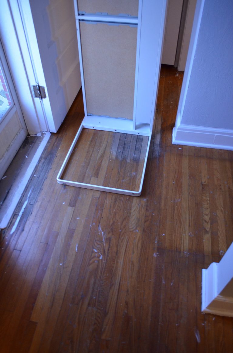 Ugly Floors Be Gone! Refinishing Our Hardwood Floors poeticlaughter